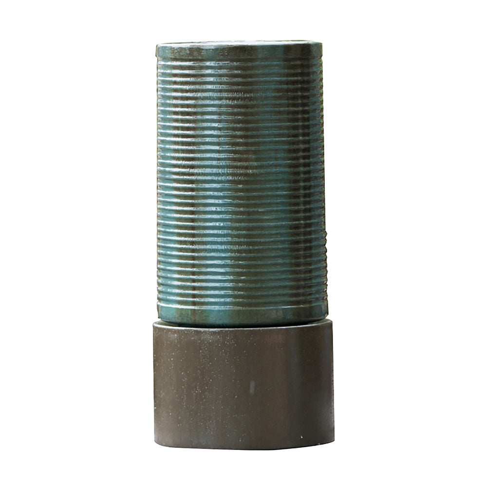 Cylindrical Outdoor Water Fountain