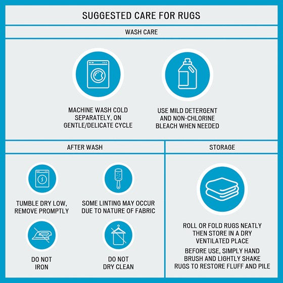 Charcoal Reversible Bath Rug