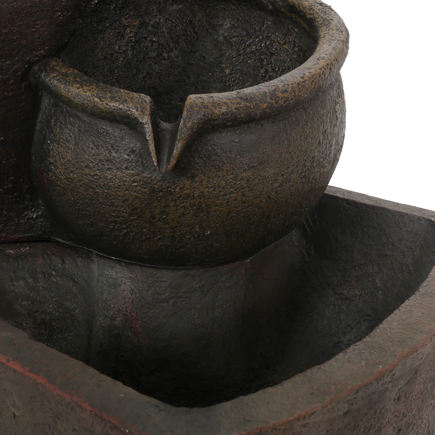 3-Tier Outdoor Fountain with LED Lights