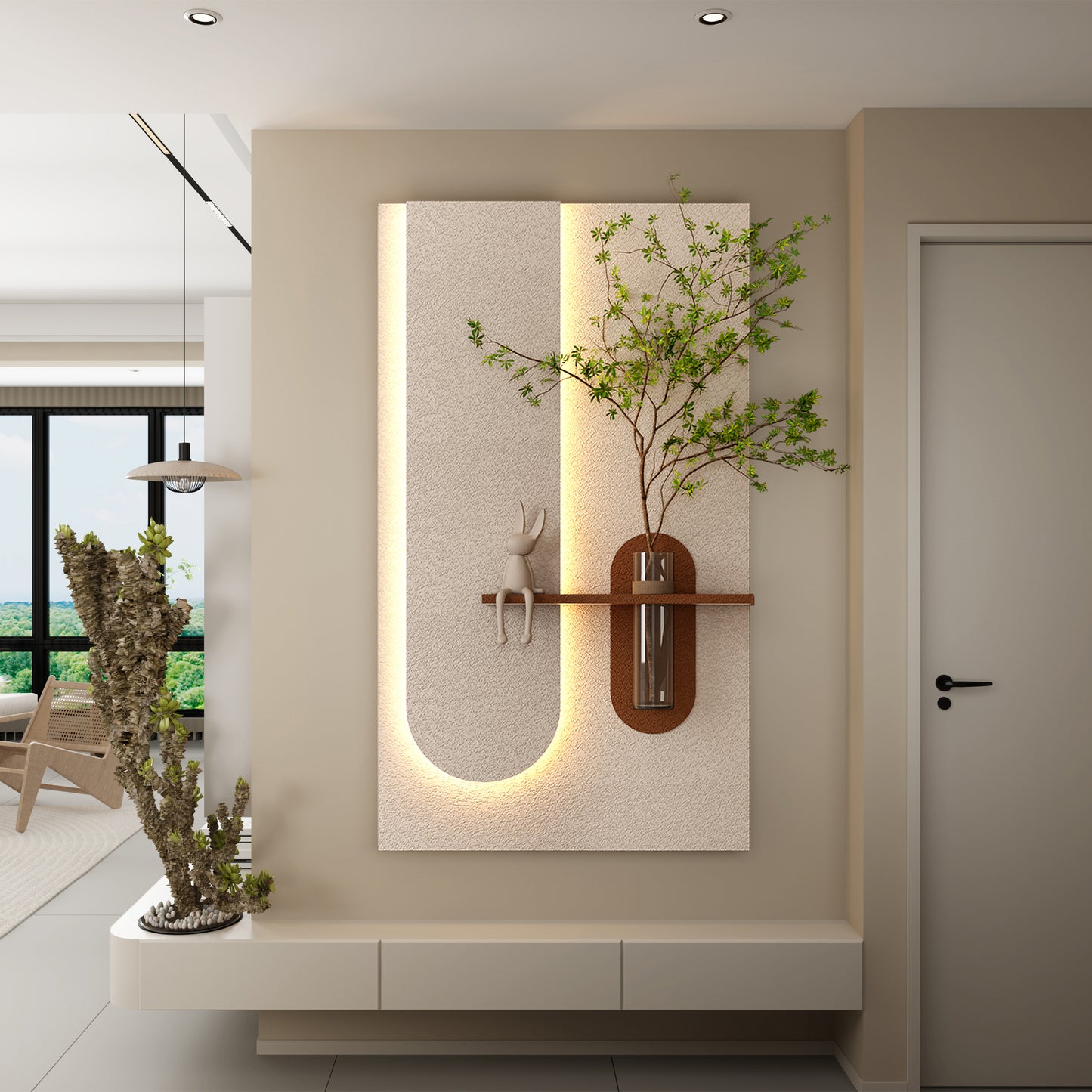 3D Art Sculpture Wall Decor