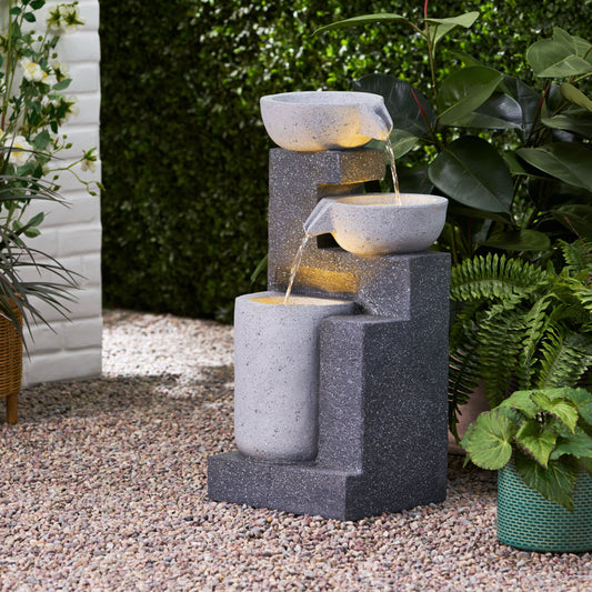 3-Tier Outdoor Fountain