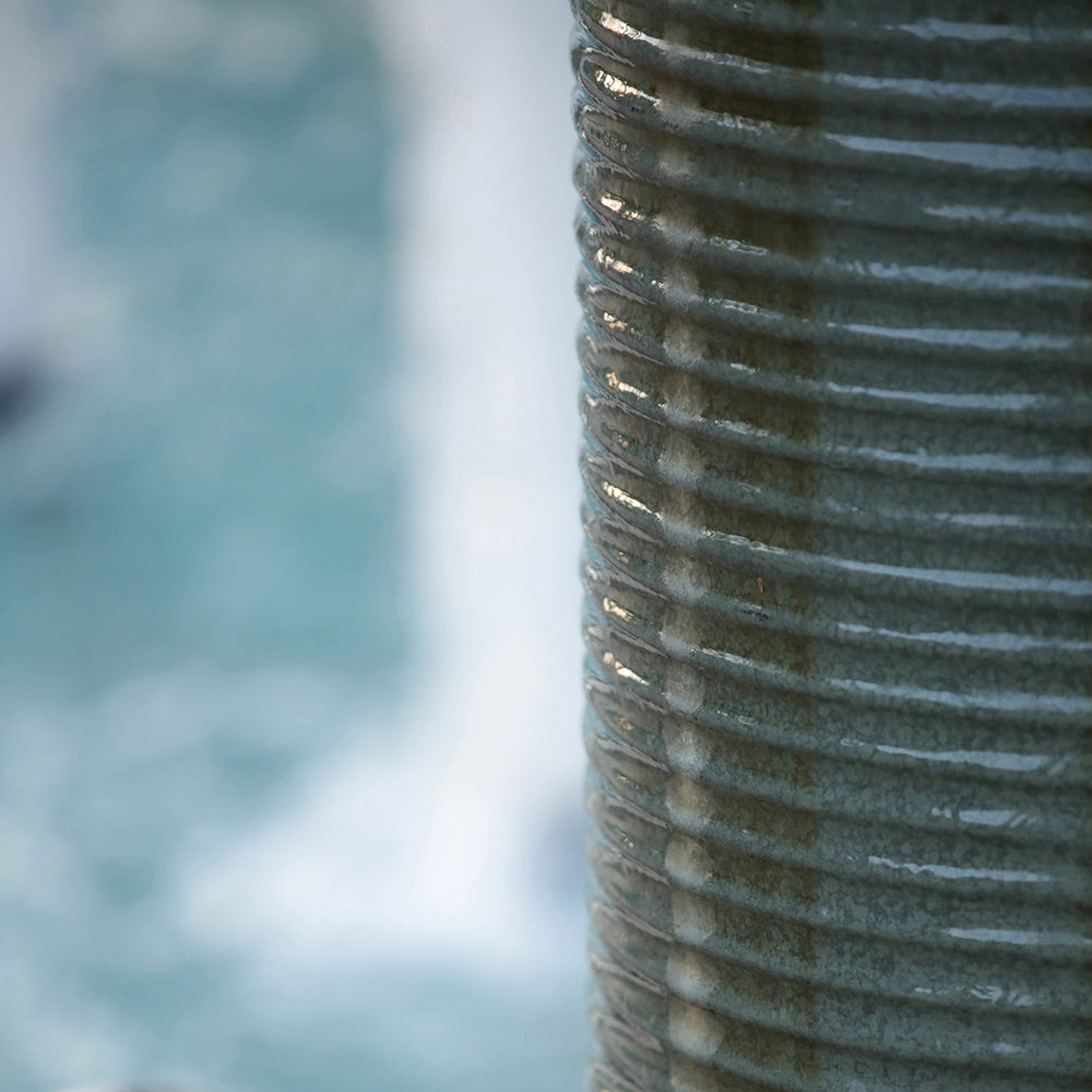 Cylindrical Outdoor Water Fountain