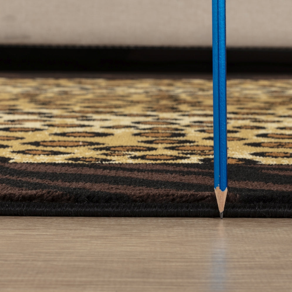 Leopard Accent Rug