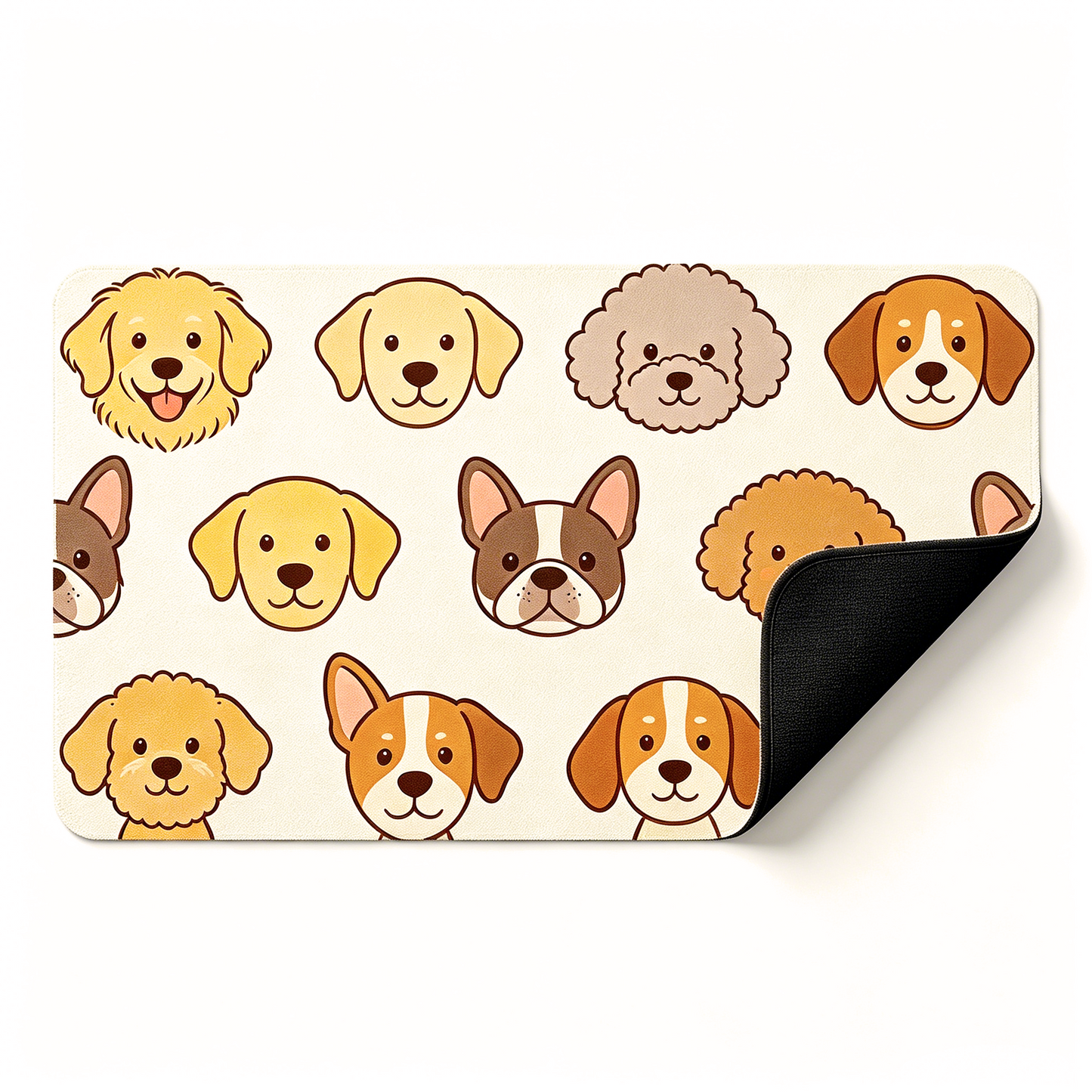 Cute Dog Bath Rug