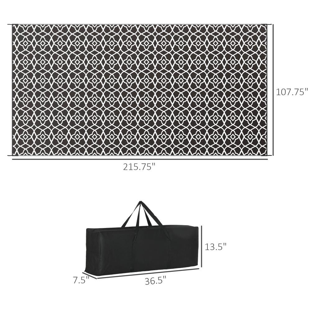 Geometric Reversible Outdoor Rug