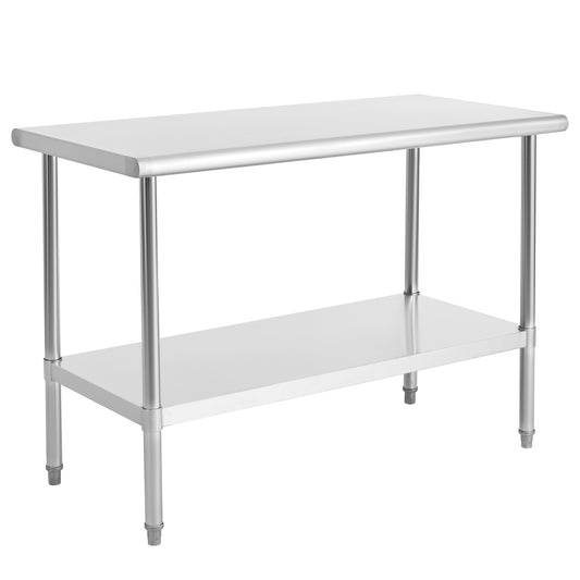 Stainless Steel Prep Table 24 x 48Inch