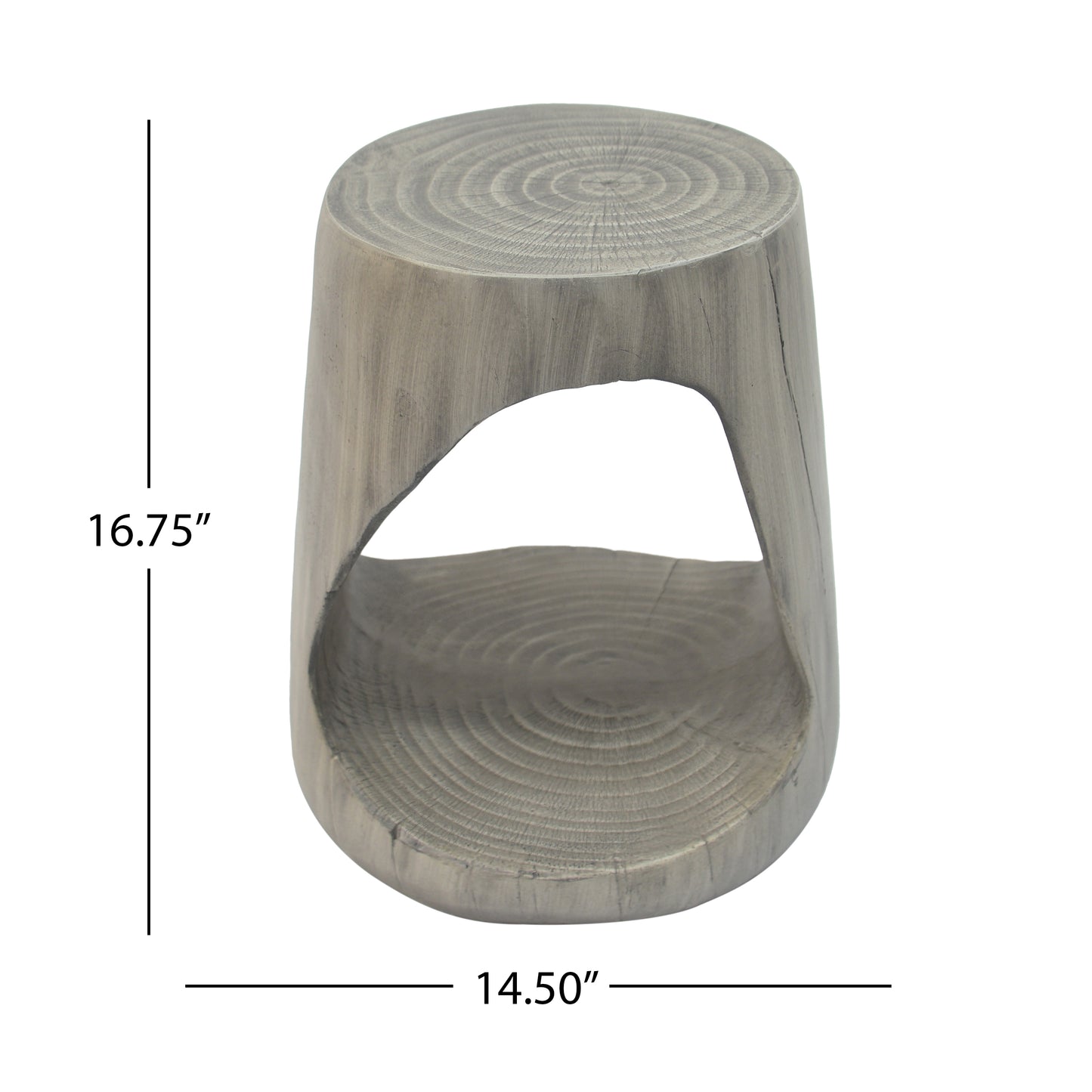 Outdoor Modern Hollow Side Table